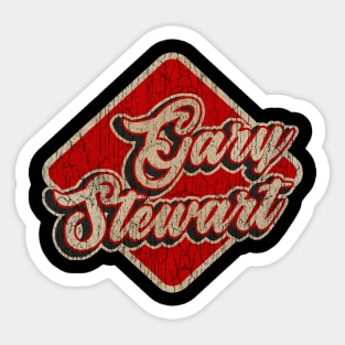 Gary Stewart design Sticker